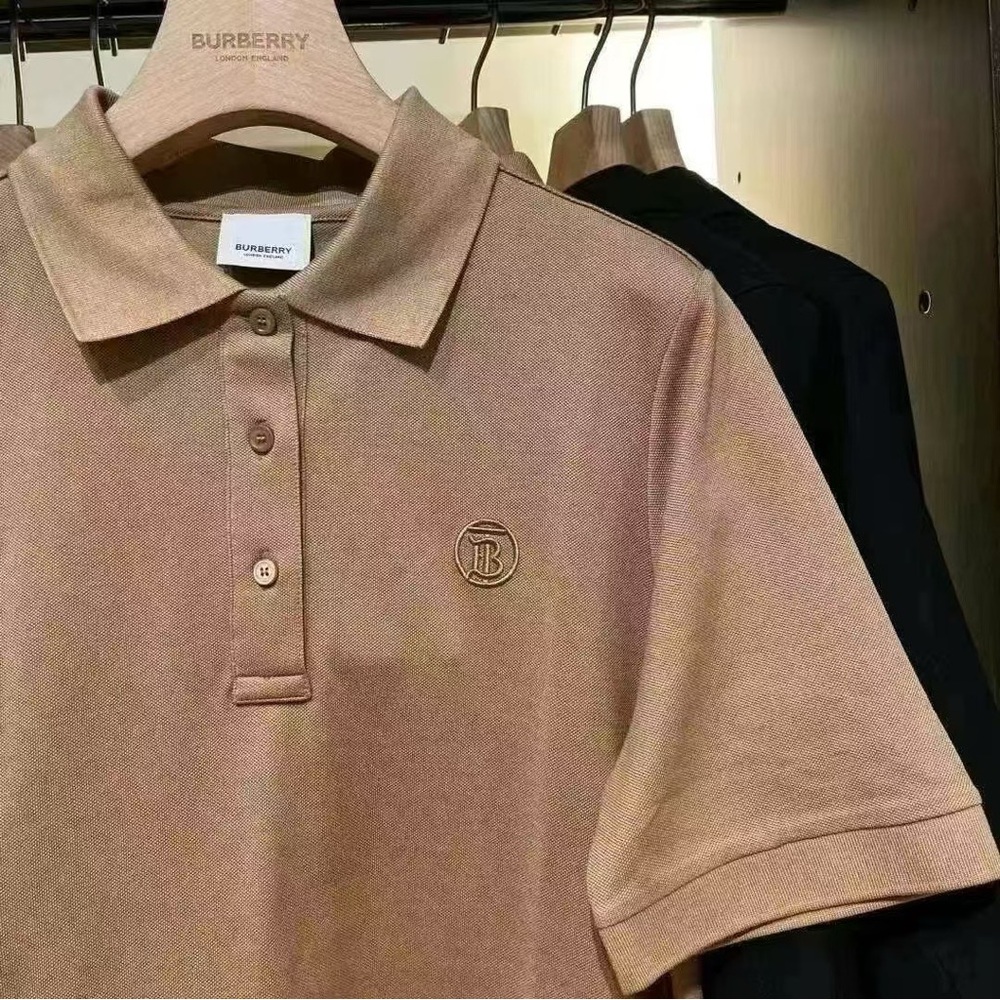 Burberry Women's Tan Polo Shirt